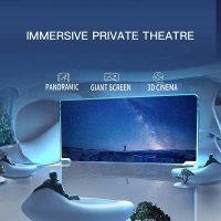 Tận hưởng không gian 3D cực đỉnh cùng kính VR Shinecon G07E thế hệ 9 tích hợp tai nghe stereo