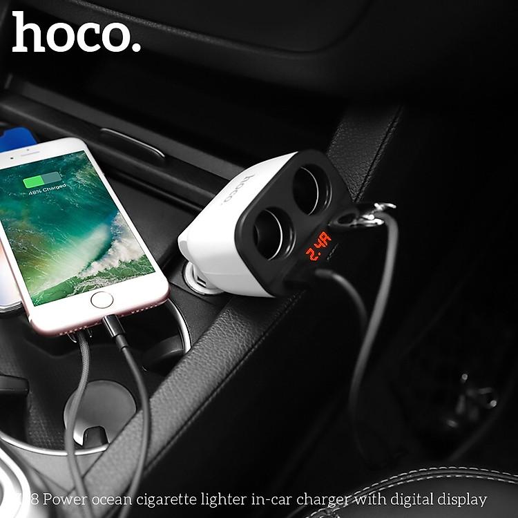 Tẩu sạc nhanh chuyên dụng cho xe hơi OLAPLE UC206 plus giải pháp sạc pin thông minh