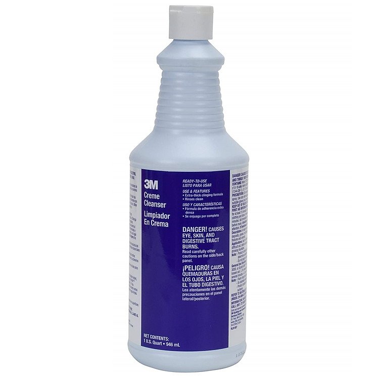 Tẩy sạch mọi vết bẩn cứng đầu trên kính với kem đa năng 3M 3M-TOK 946ml nhập khẩu từ Hoa Kỳ