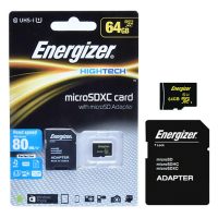 Thẻ Nhớ Micro SDXC Energizer 64GB Tốc Độ 80MB/s Lựa Chọn Lưu Trữ An Toàn Tin Cậy