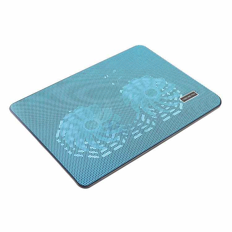 Thiết bị làm mát laptop 2 quạt công suất lớn nhỏ gọn dễ dàng mang theo mọi lúc mọi nơi