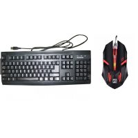 Thiết kế tiêu chuẩn bền đẹp với bộ bàn phím Mitsumi USB và chuột R8 1602 hàng nhập khẩu nguyên chiếc