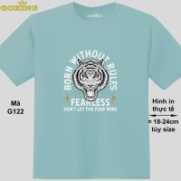 Thời trang áo thun Goking G122 Born Without Rules món quà ý nghĩa cho người thân và bạn bè