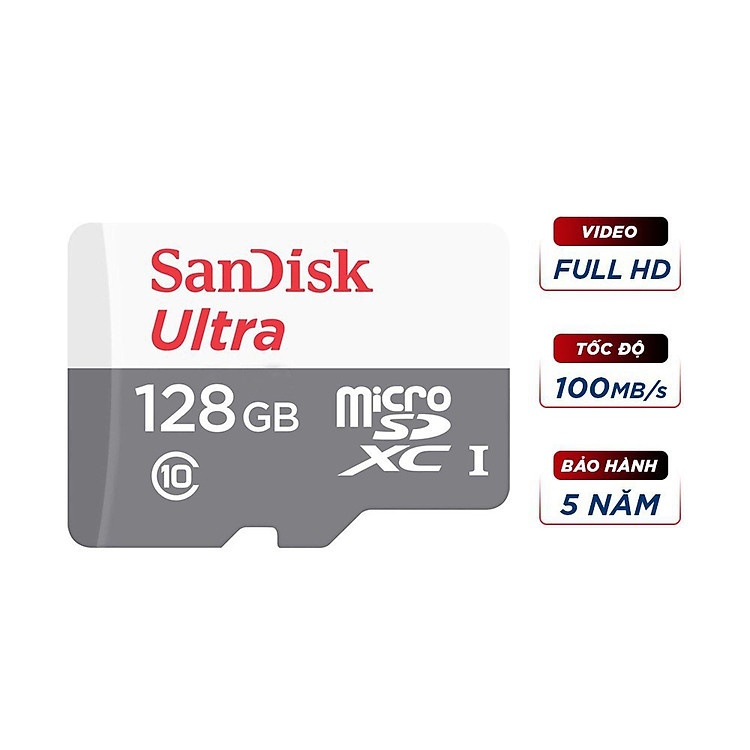 Tối Ưu Hóa Hiệu Năng Thiết Bị Bằng Thẻ Nhớ microSD SanDisk Ultra 100MB/s