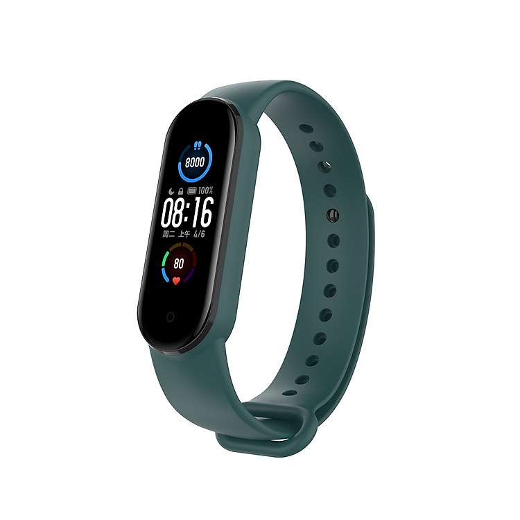 Trải nghiệm dây đeo thay thế viền cao cấp chính hãng dành cho Xiaomi Mi Band 5 Mi Band 6