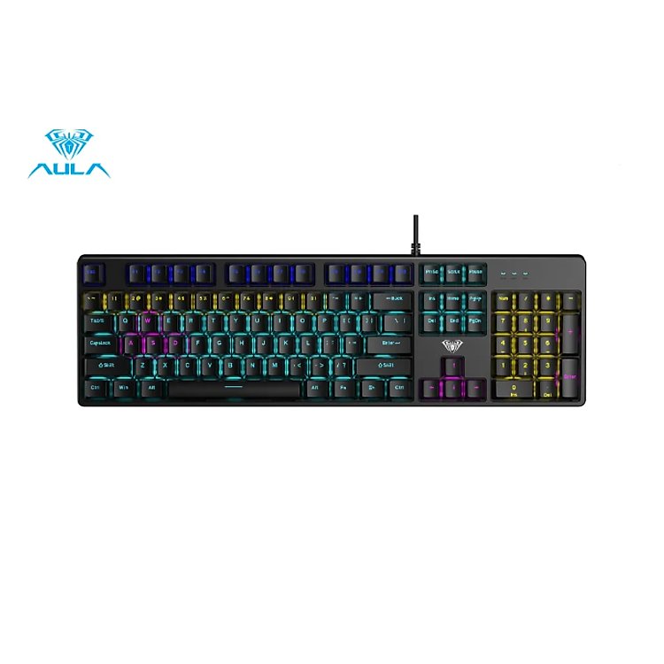 Trang bị bàn phím cơ Aula S2022 PRO Black Red Switch chính hãng để chinh phục mọi tựa game