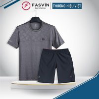 Trang phục thể thao nam Fasvin AT23580.HN vải mềm co giãn thoải mái cho mọi hoạt động hàng ngày