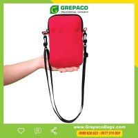Túi đeo chéo mini Grepaco vải dù tote chống nước nhiều ngăn tiện lợi cho nam và nữ