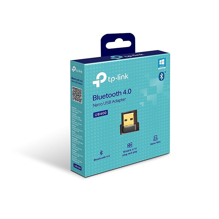 USB Bluetooth TP-Link UB400 Nano 4.0 Tiết Kiệm Không Gian Kết Nối Đa Thiết Bị Cùng Lúc