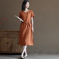 Váy linen suông dài cổ tim Haint Boutique Da193 món đồ không thể thiếu trong tủ đồ nữ
