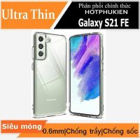 Vỏ bảo vệ Samsung S21 FE Ultra Thin silicon dẻo mỏng 0.6mm chống trầy xước hiệu quả