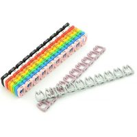 Vòng đánh số dây mạng Cat5 Cat6 vỉ 100 số phụ kiện không thể thiếu cho hệ thống mạng
