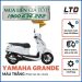 Yamaha Grande bản tiêu chuẩn hoàn toàn mới đủ màu sắc hỗ trợ trả góp 0% lãi suất tại thành phố Hồ Chí Minh