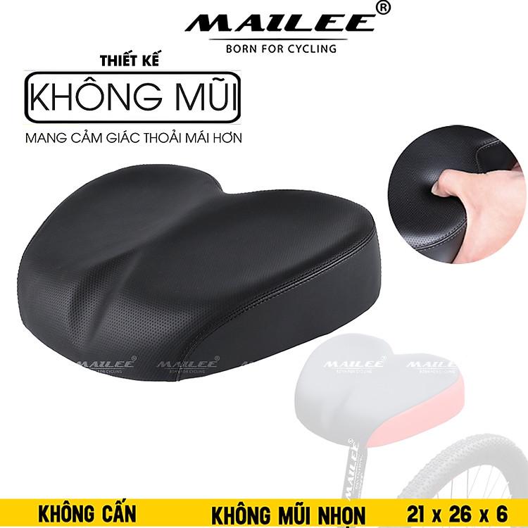 Yên xe đạp công thái học không mũi trước PU-667 lựa chọn hoàn hảo cho xe MTB và xe điện