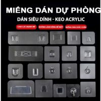 10 Miếng Dán Tường Chuyên Dụng: Kệ Remote, Kệ Nhà Tắm, Bám Dính Tốt