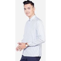 Aligro ALG1005 - Áo sơ mi trắng kẻ sọc, khẳng định phong cách riêng