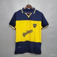 Áo Đấu Retro Boca Juniors 1999/2000 Sân Nhà Bản Cao Cấp Cotton Polyester Phù Hợp Mọi Hoạt Động