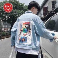 Áo khoác jean nam xanh - item thời trang, khẳng định cá tính riêng.