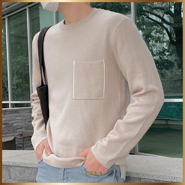 Áo len washable 006017: Xu hướng thời trang nam Hàn Quốc, chất lượng vượt trội.