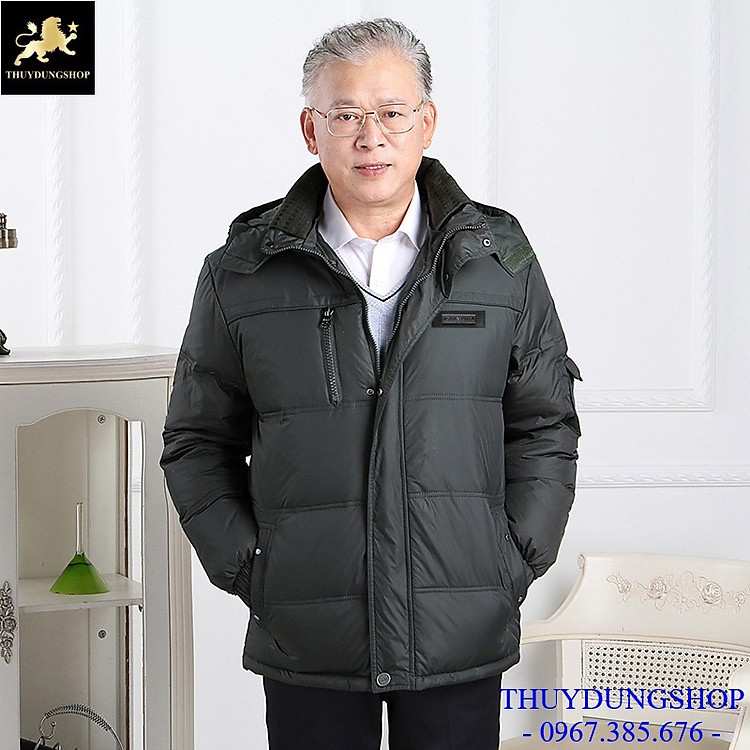 Áo phao nam trung niên NAP76 hàng chính hãng mẫu mới nhất nâng tầm phong cách quý ông