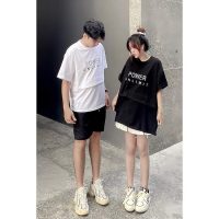 Áo phông Novelty Youngtops 230542T trắng họa tiết POWE in dập nổi cao cấp dành cho cả nam nữ
