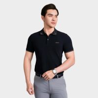 Áo Polo Nam Đen Mercerized Aristino: Nhanh tay sở hữu, đừng bỏ lỡ cơ hội