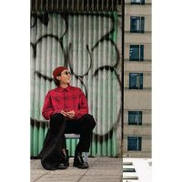 Áo sơ mi flannel ROUTINE 10F23SHL028: Kẻ caro, thoải mái, giá hợp lý