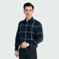 Áo sơ mi kẻ nâu Aristino: Chất lượng Aristino, giá trị vượt trội.