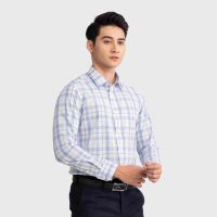 Áo sơ mi kẻ xanh Aristino – Nâng tầm phong cách, khẳng định bản lĩnh.