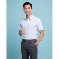 Áo sơ mi Khatoco tay ngắn nam, khẳng định phong cách quý ông, size M đến 2XL