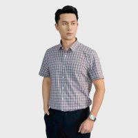 Áo sơ mi nam xám kẻ Aristino Perfect Fit: Sự kết hợp hoàn hảo giữa thời trang và công sở