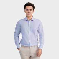 Áo sơ mi trắng kẻ Aristino Regular Fit: Nét đẹp vượt thời gian, khẳng định đẳng cấp