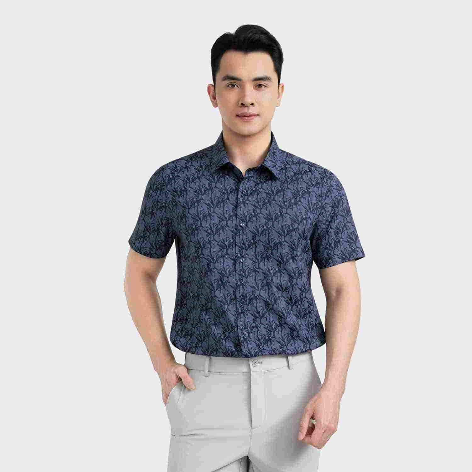 Aristino: Áo sơ mi họa tiết Regular Fit - Sự kết hợp hoàn hảo giữa chất và phong cách