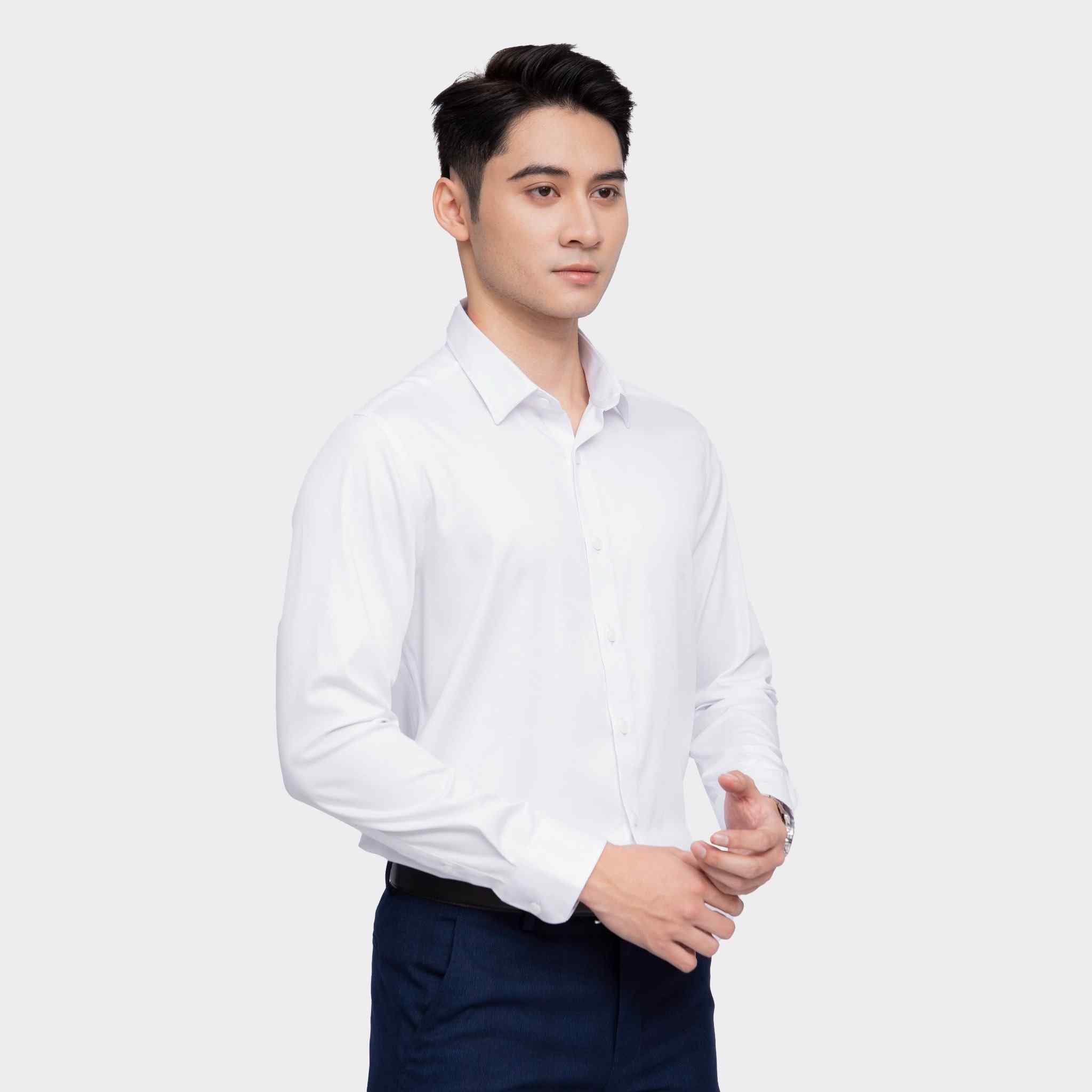 Aristino - Áo sơ mi trắng nam Microfiber: Chất lượng châu Âu, giá Việt Nam