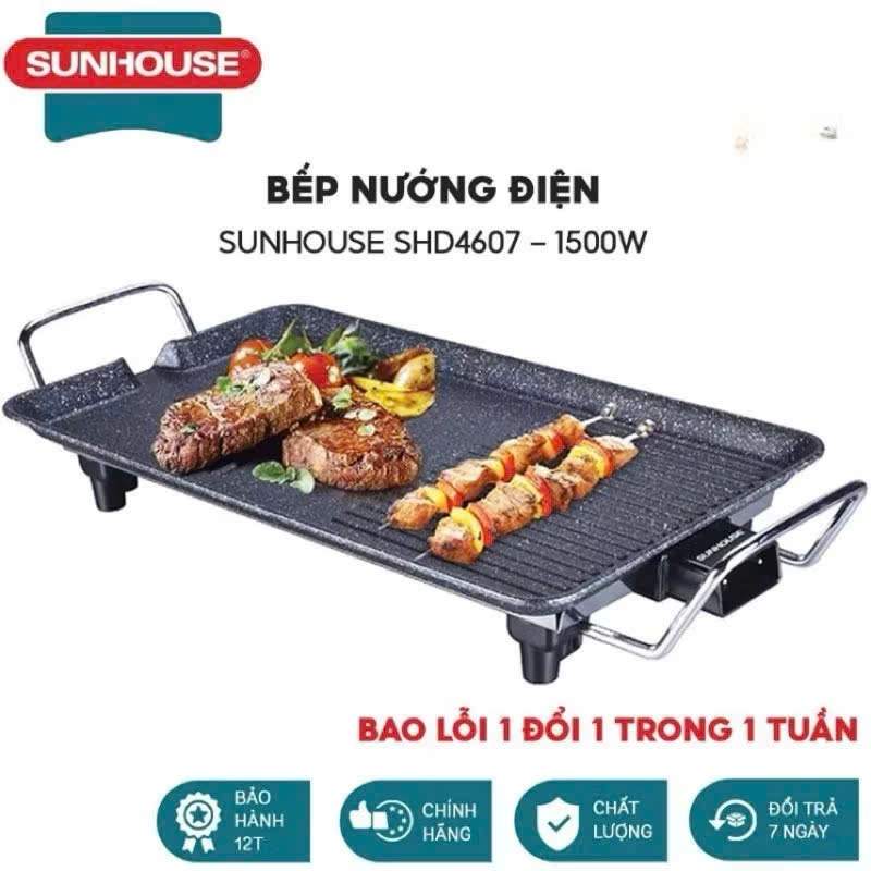 Bếp nướng điện SHD4607: Nhanh chóng, tiện lợi, bảo hành 12 tháng toàn diện
