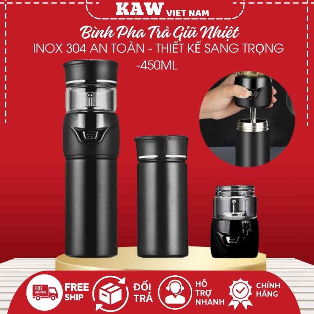 Bình Trà KAW Đức 450ml: Sự Kết Hợp Hoàn Hảo Giữa Thiết Kế và Chất Lượng