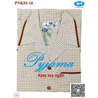 Bộ Pyjama Nam HUONGTAM PNK02N10 Chất Liệu Kate Xịn Mềm Mịn Thoáng Mát Đẳng Cấp Phái Mạnh