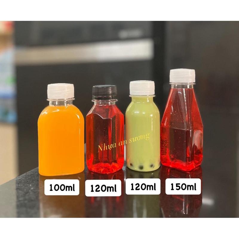 Chai nhựa pet 100ml, 120ml, 150ml - Phi 30, đa dạng mẫu mã, dễ dàng lựa chọn