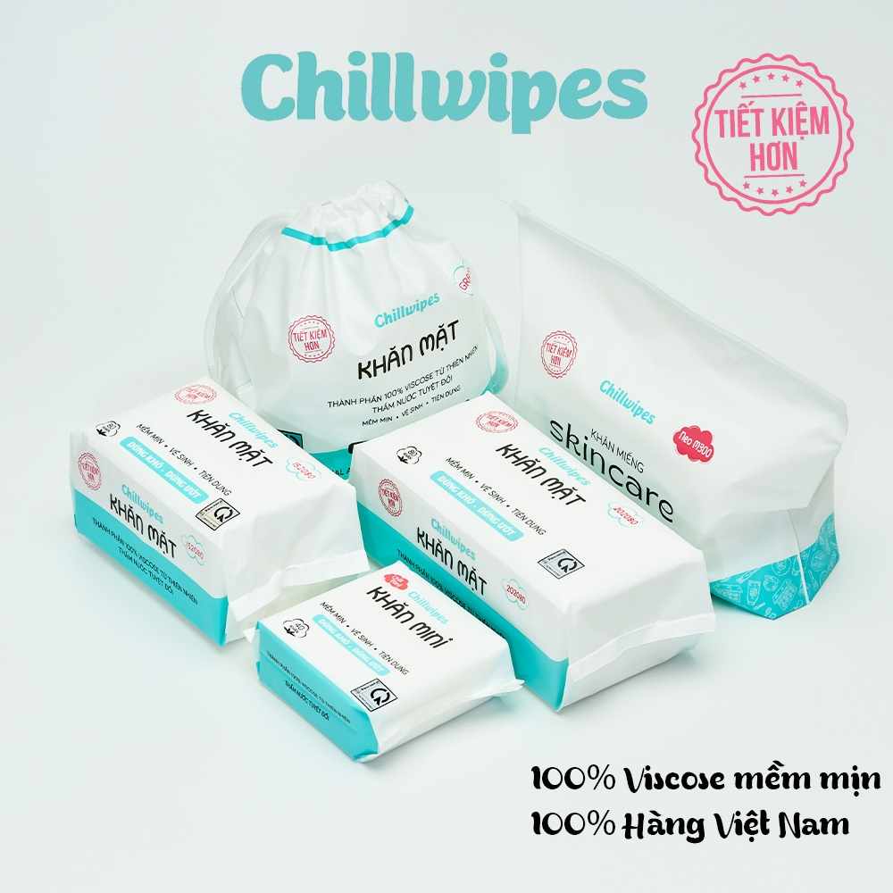 Chillwipes: Khăn giấy lau mặt dùng một lần, lựa chọn hàng đầu cho sức khỏe