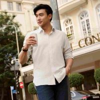 Đẳng cấp phong cách với áo sơ mi kẻ Aristino phối Quốc Trưng