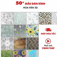 Decal dán kính 3D phong cách châu Âu, mang đến vẻ đẹp sang trọng và tinh tế