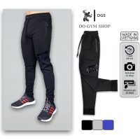 DO GYM SHOP: Quần dài nam tập gym form ôm, chất thun poly cao cấp