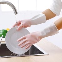 Găng Tay Cao Su 2 Màu 88357: Bảo Vệ Da Tay, Chống Nước, Thiết Kế Thời Trang
