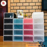 Giải pháp lưu trữ giày dép tiện lợi: Combo hộp nhựa và kệ để giày bền đẹp
