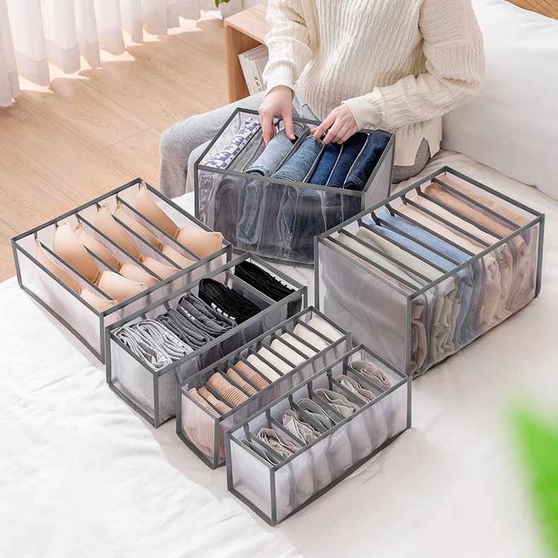 Hộp vải đựng đồ lót, quần áo, đa năng, bền bỉ, giá cả hợp lý