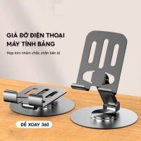 Kệ để điện thoại xem phim, livestream, xoay 360, góc nhìn thoải mái, trải nghiệm tuyệt vời.
