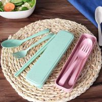 Muỗng Nĩa Dĩa Lúa Mạch Văn Phòng - Giải Pháp Thông Minh Cho Bữa Ăn Hàng Ngày