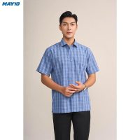 Nhanh tay sở hữu sơ mi nam cộc tay RegularFit - Mã 010124196ONGB AK611.
