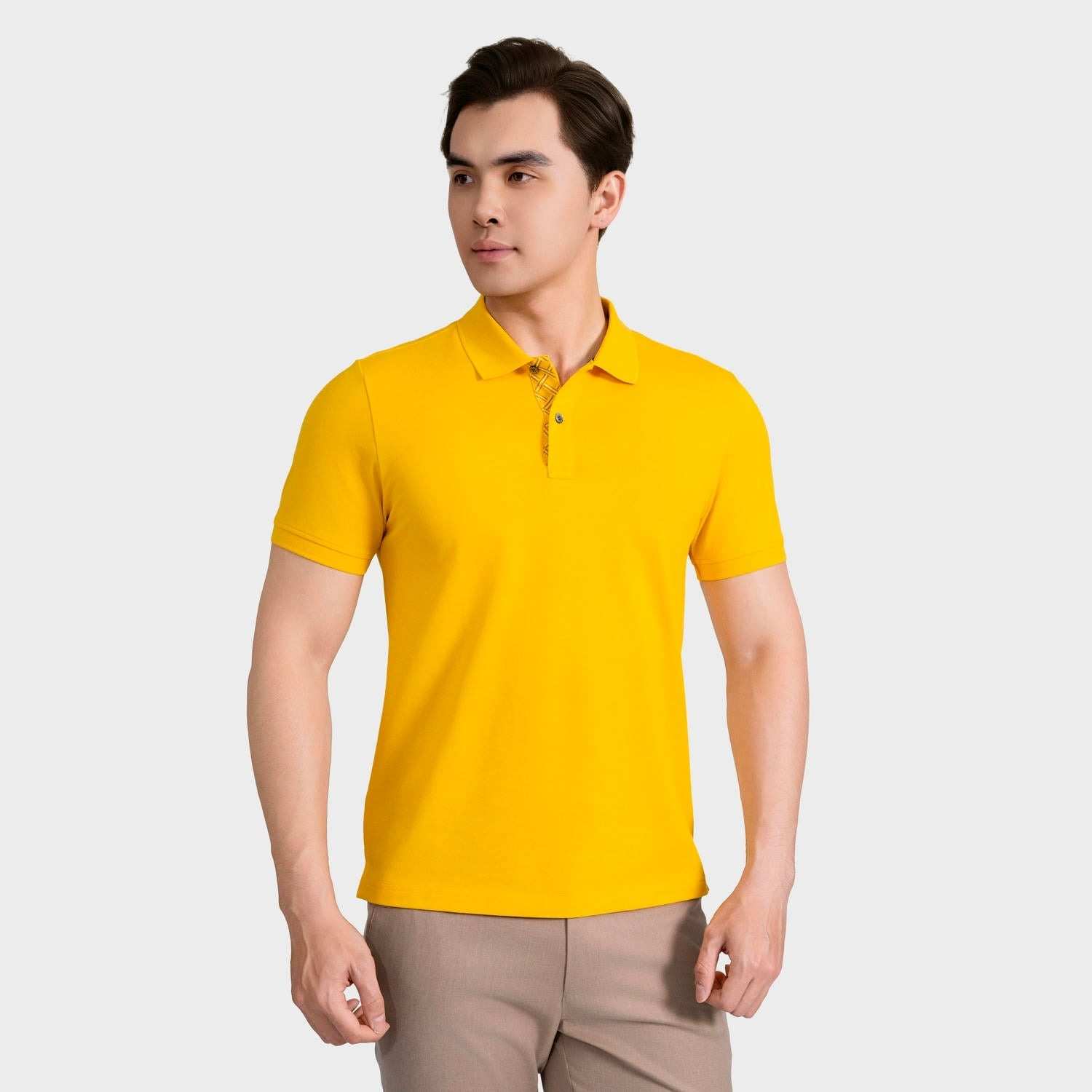 Polo Vàng Mercerized Aristino: Biểu tượng của sự tự tin và thành công
