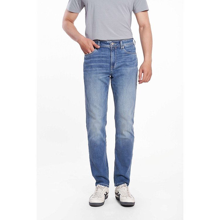 Quần Jean Nam Tapper Ninomaxx 2508003 Thiết Kế Tối Giản Tôn Lên Vóc Dáng Nam Tính Mạnh Mẽ